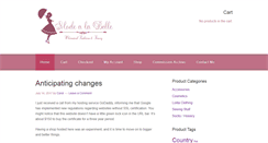 Desktop Screenshot of carolbelle.com